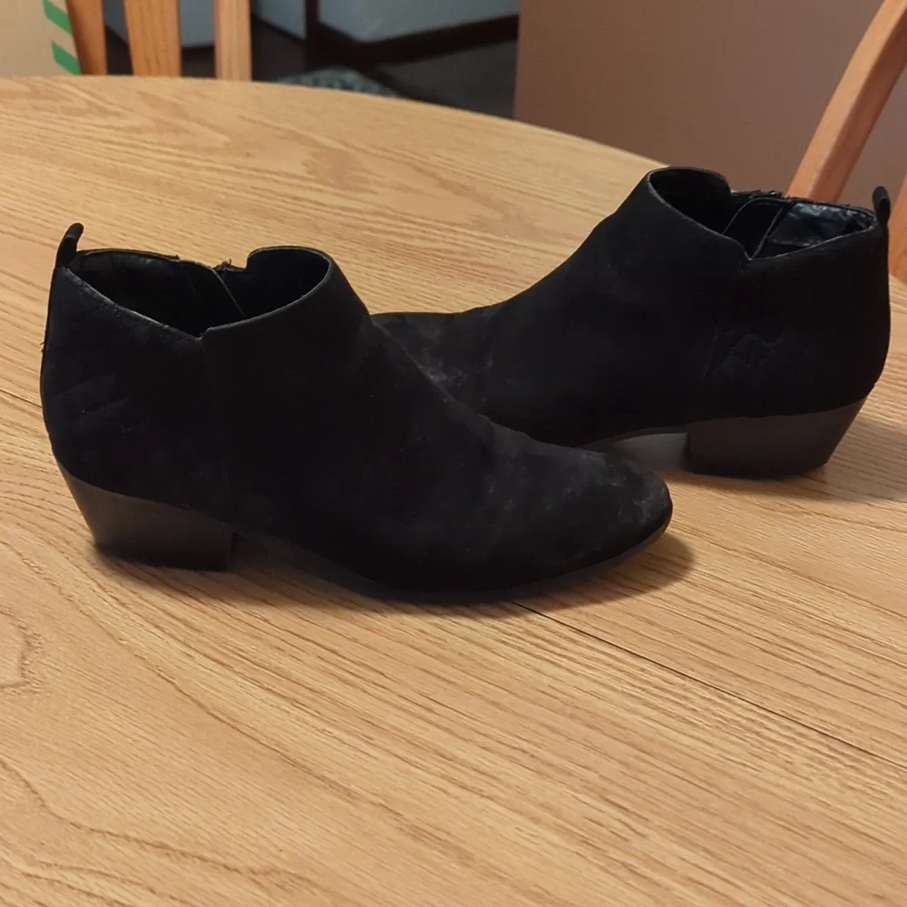 Style & Co. Black ankle booties